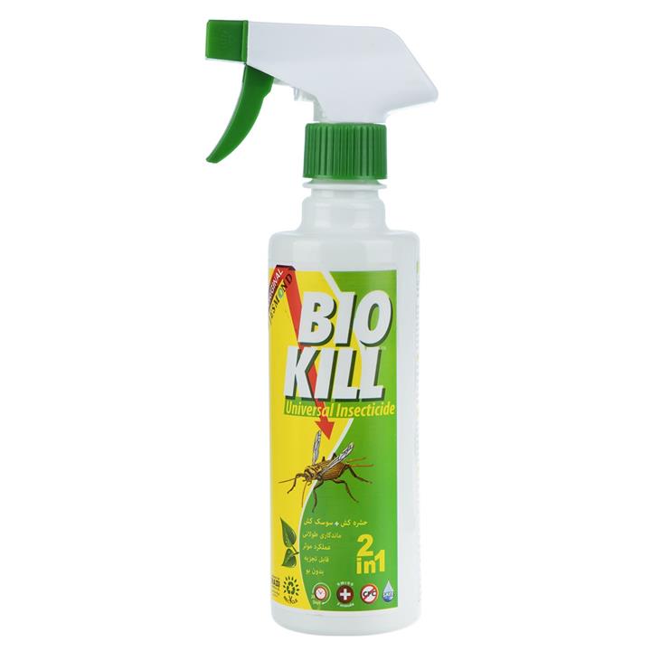 حشره کش و سوسک کش بایو کیل حجم 375 میلی لیتر Bio Kill 2in1 Universal Insecticide 375ml